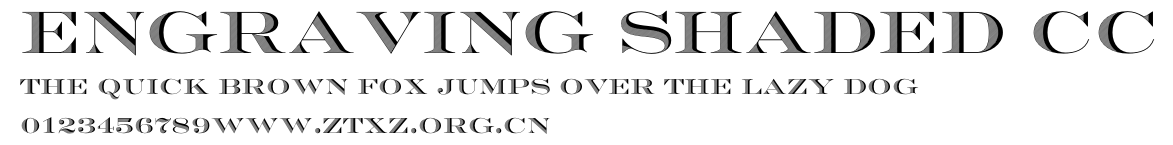 Engraving Shaded CC.otf