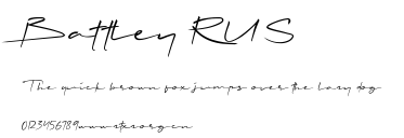 Battley RUS.otf