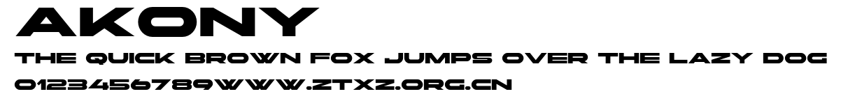 AKONY.otf