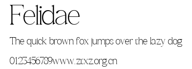 Felidae.ttf
