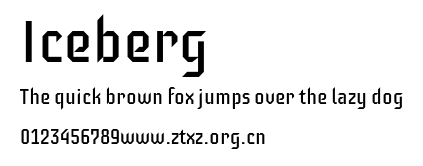Iceberg.ttf