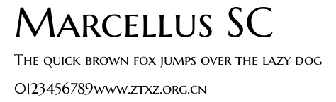 Marcellus SC.ttf