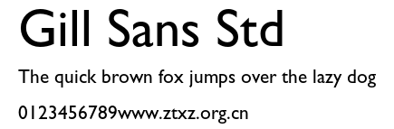 Gill Sans Std.otf