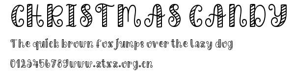 CHRISTMAS CANDY.otf