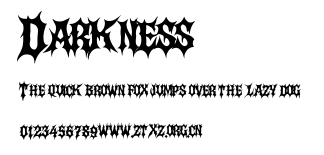 Darkness.otf