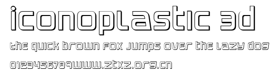Iconoplastic 3D.ttf
