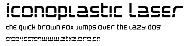 Iconoplastic Laser.ttf