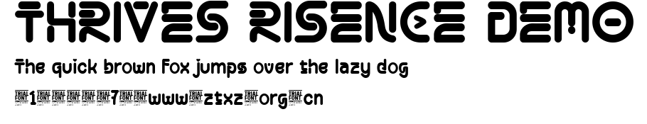 THRIVES RISENCE DEMO.ttf
