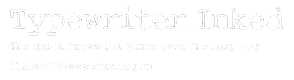 Typewriter Inked.ttf