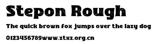 Stepon Rough.ttf