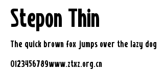 Stepon Thin.ttf