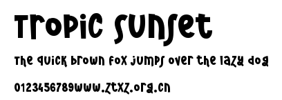 Tropic Sunset.ttf