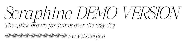 Seraphine DEMO VERSION.ttf