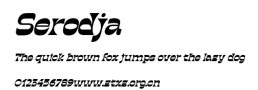 Serodja.ttf