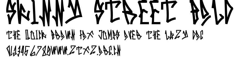 Skinny Street Bold.otf